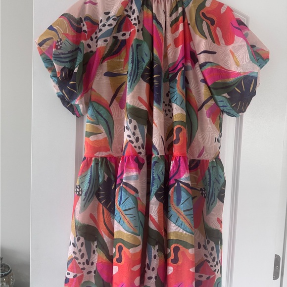 TC Multicolor Patterned Skirt - Picture 4 of 7